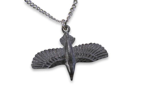 3D Soaring Raven Necklace - Moon Raven Designs