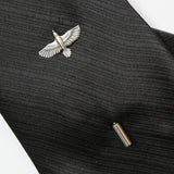 Soaring Raven in Flight Ascot Stickpin - Moon Raven Designs