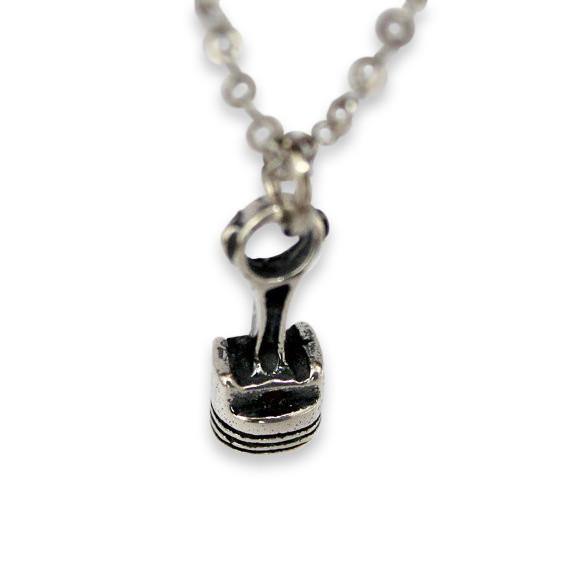 Piston and Rod Pendant Necklace - Moon Raven Designs