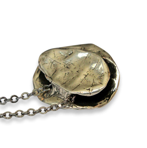 Turtle Shell Pendant Necklace - Moon Raven Designs