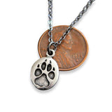 Wolf Track Necklace - Moon Raven Designs