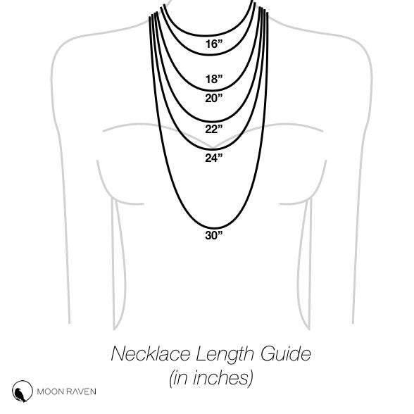 Broken Wishbone Necklace - Moon Raven Designs