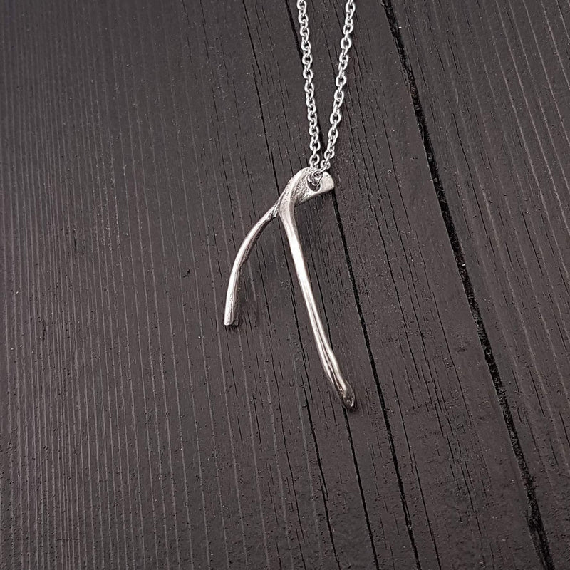 Silver Wishbone Necklace, Lucky Charm, Gold Wishbone Necklace, Good Luck  Necklace, Dainty Necklace, 14k Gold Filled Chain - Etsy