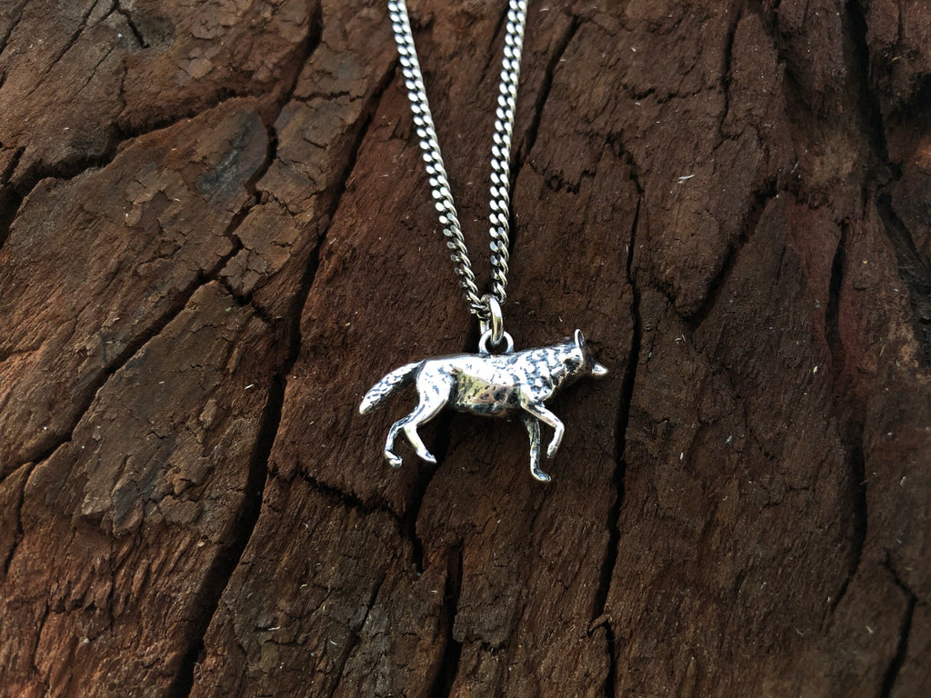 Wolf necklace deals for her