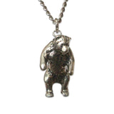 Tiny Cave Bear Necklace - Moon Raven Designs
